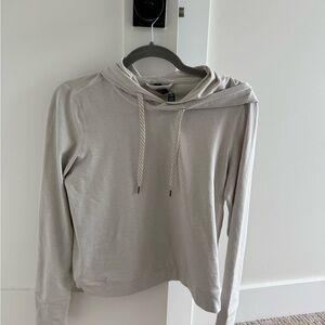 Vuori Light Gray Halo Essential Hoodie